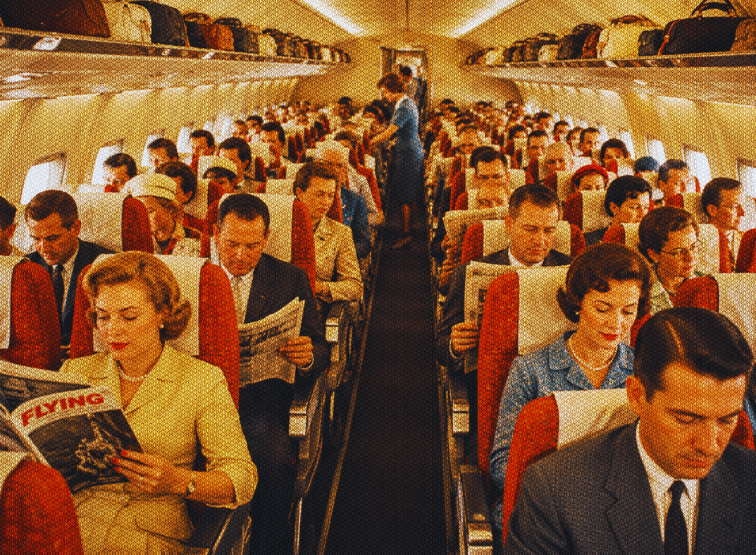Quantas pessoas cabem em um avião comercial?